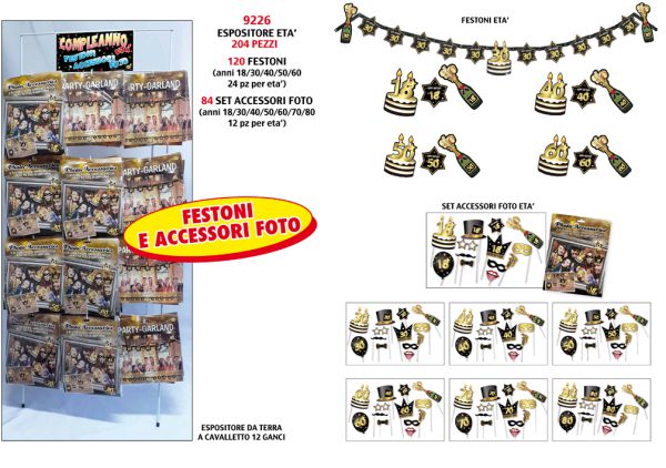 ESPOSITORE ETA' 204 PEZZI
