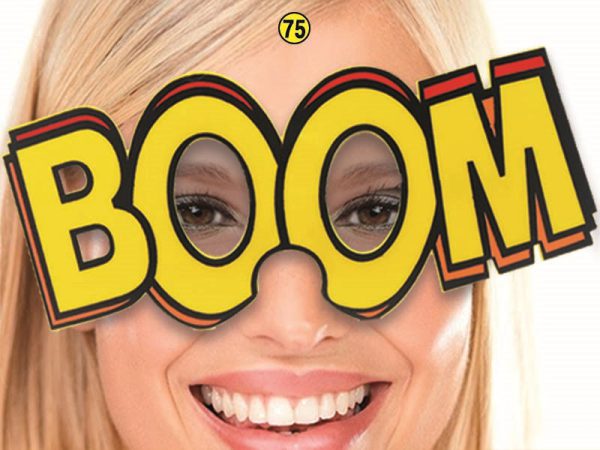 OCCHIALI PARTY BOOM. . . ORDINE MINIMO 12 PZ.