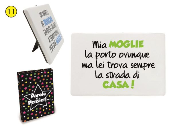 MATTONELLA CERAMICA cm 15x10 DA TAVOLO E DA PARETE. . . (RIF. ESPOSITORE COD.6094)
