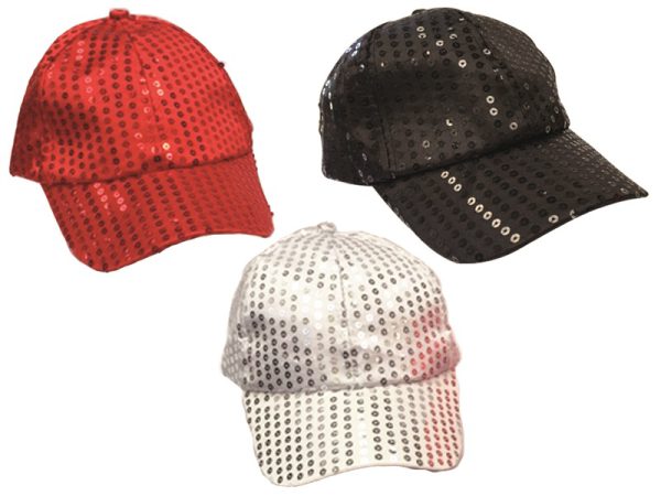 CAPPELLINO CON PAILLETTES. . . ORDINE MINIMO 3 PZ. ASSORTITI