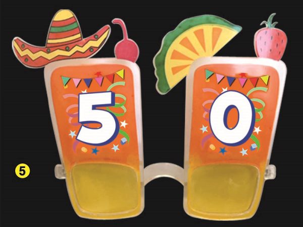 OCCHIALI COCKTAIL 50 ANNI