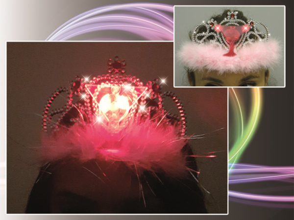TIARA MARABU' CON LED. . . ORDINE MINIMO 3 PZ.