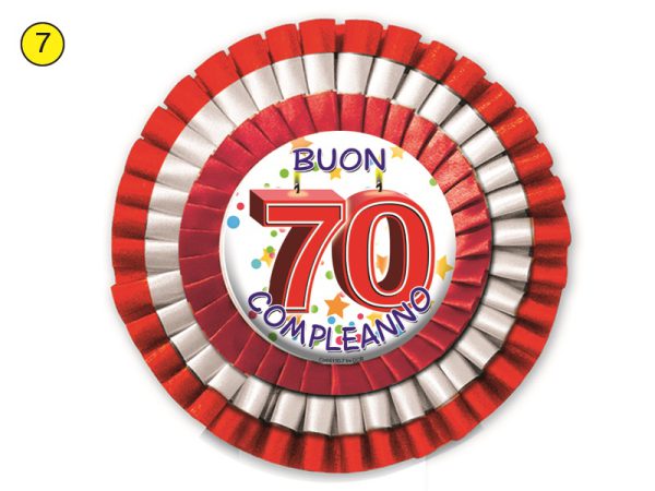 MAXI COCCARDA 70 ANNI