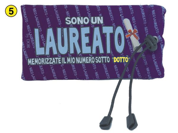 PORTACELLULARE LAUREATO. . . ORDINE MINIMO 2 PZ.