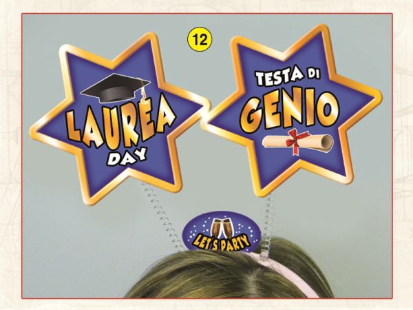 CERCHIETTO "LAUREA". . . ORDINE MINIMO 3 PZ.