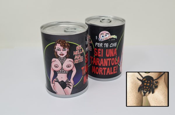 TANGA IN BARATTOLO LATTINA - DONNA RAGNO