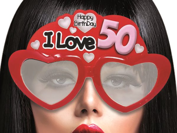 OCCHIALI CUORE 50 ANNI