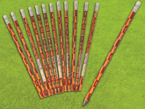 SET 12 MATITE GIALLO E ROSSO