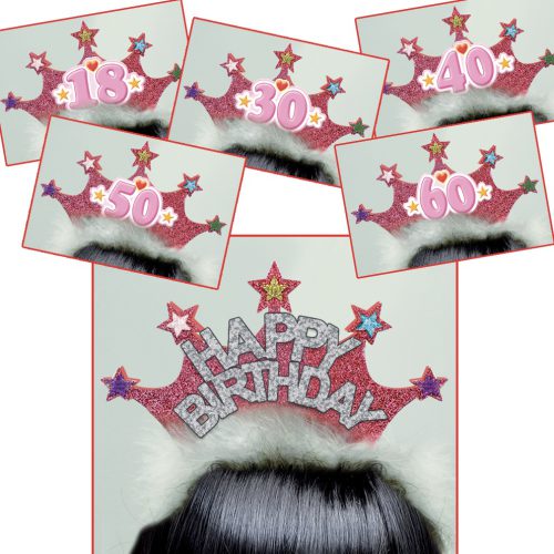 CERCHIETTO HAPPY BIRTHDAY GLITTER - 2738