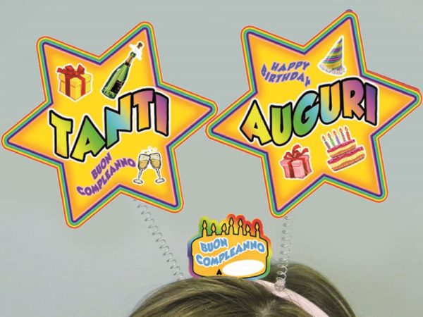 CERCHIETTO ANTENNE TANTI AUGURI