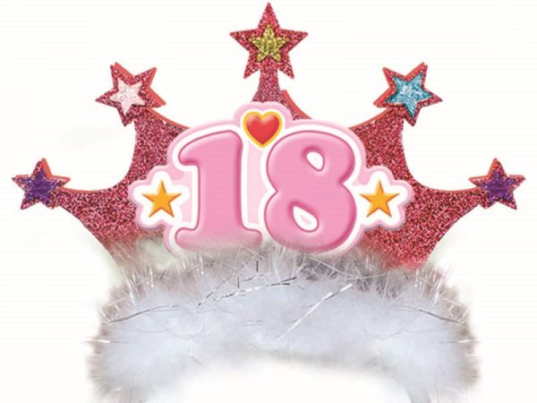 CERCHIETTO H.B. GLITTER 18 ANNI