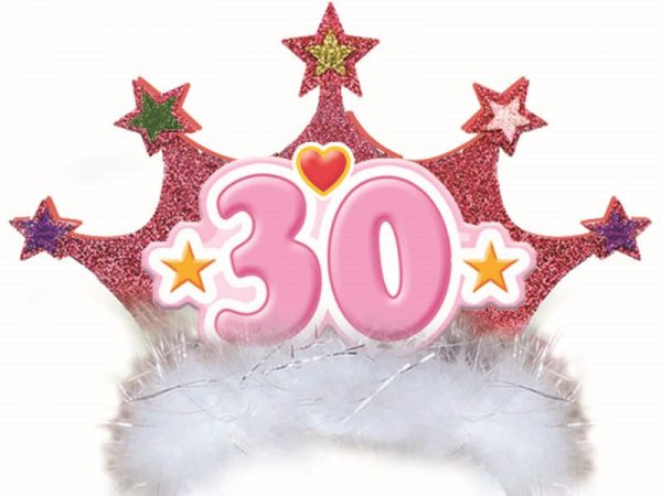 CERCHIETTO H.B. GLITTER 30 ANNI