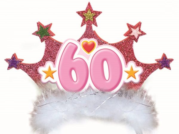 CERCHIETTO H.B. GLITTER 60 ANNI