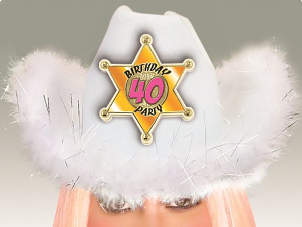 CAPPELLO COW-GIRL "40 ANNI"