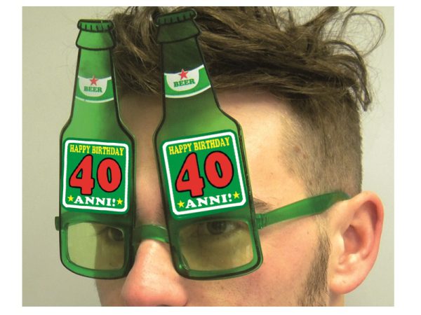 OCCHIALI BIRRA 40 ANNI