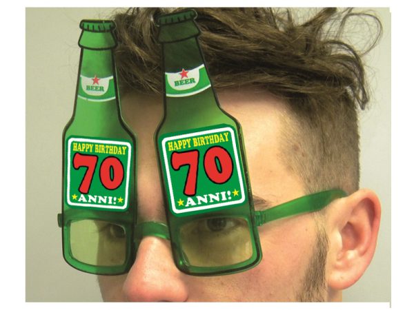 OCCHIALI BIRRA 70 ANNI