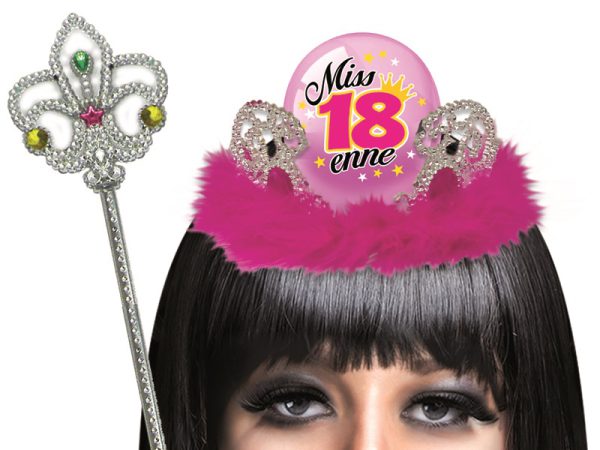 SET TIARA + SCETTRO 18 ANNI