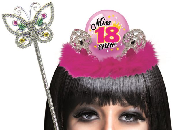 SET TIARA + SCETTRO 18 ANNI