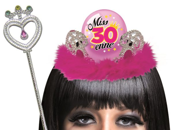 SET TIARA + SCETTRO 30 ANNI