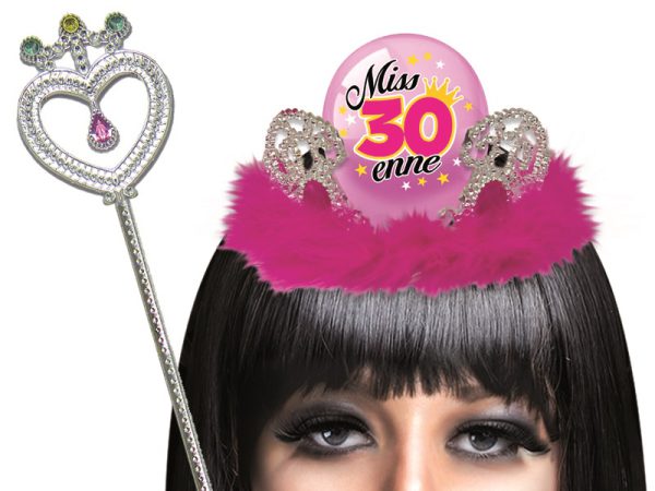 SET TIARA + SCETTRO 30 ANNI