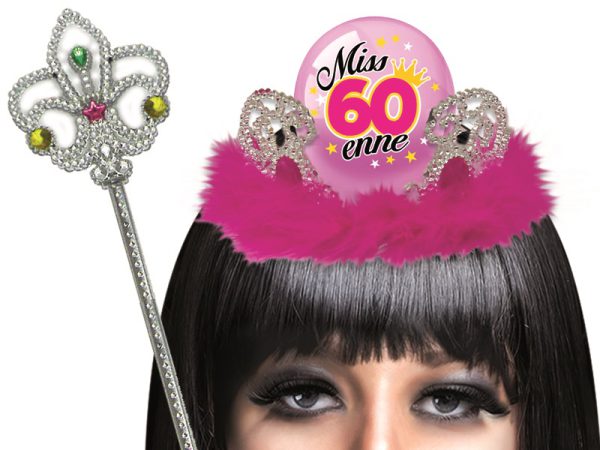 SET TIARA + SCETTRO 60 ANNI