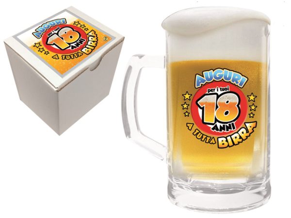 CARAFFA BIRRA "18 ANNI"