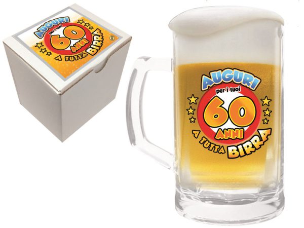 CARAFFA BIRRA "60 ANNI"