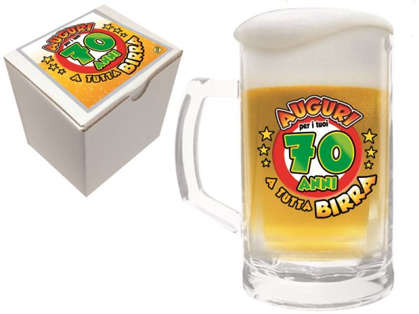 CARAFFA BIRRA "70 ANNI"