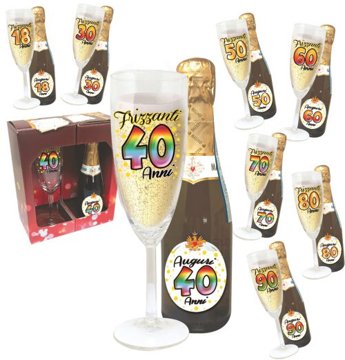 SET FLUTE + MIGNON PROSECCO DOC ETA' - 1202