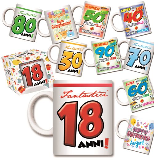 TAZZA COMPLEANNO - 2017