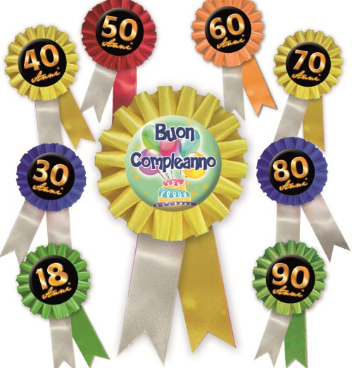 COCCARDINA COMPLEANNO - 6119