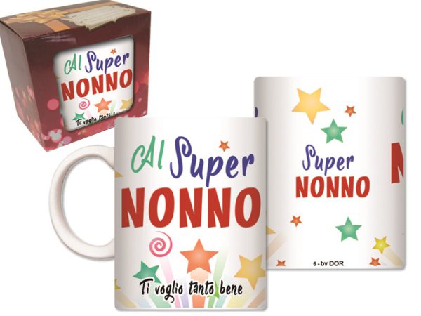 TAZZA NONNO CON SCATOLA REGALO