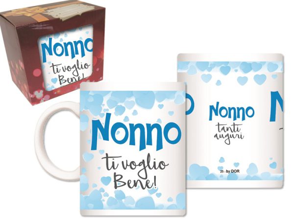 TAZZA NONNO CON SCATOLA REGALO