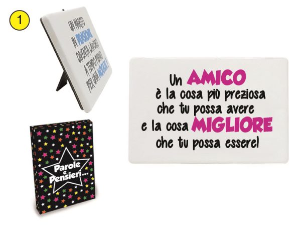 MATTONELLA CERAMICA cm 15x10 DA TAVOLO E DA PARETE. . . (RIF. ESPOSITORE COD.6094)
