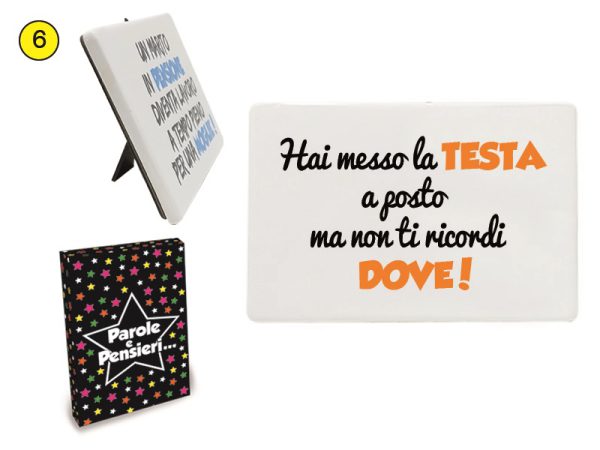 MATTONELLA CERAMICA cm 15x10 DA TAVOLO E DA PARETE. . . (RIF. ESPOSITORE COD.6094)