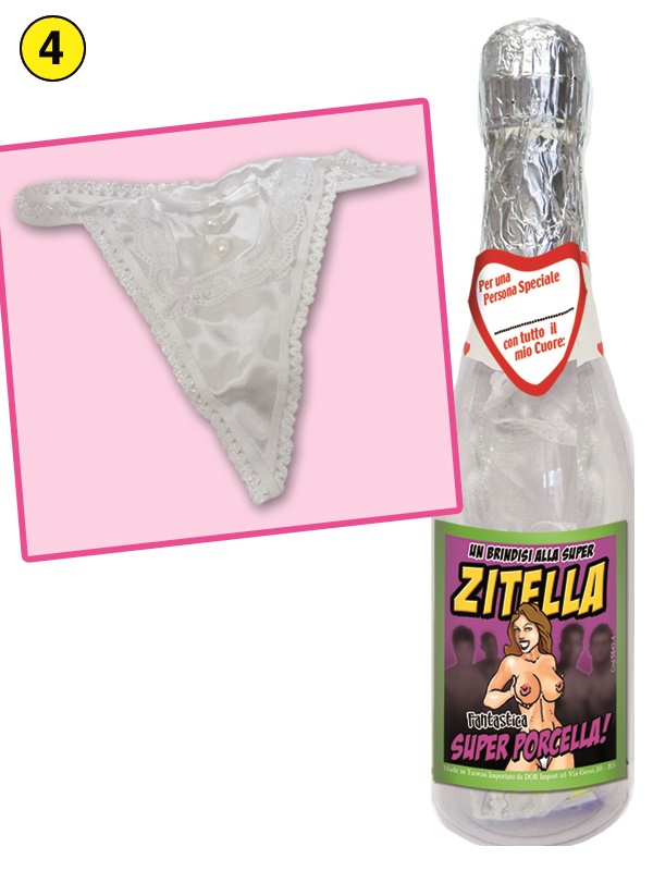 BOTTIGLIA MIGNON CON TANGA ZITELLA