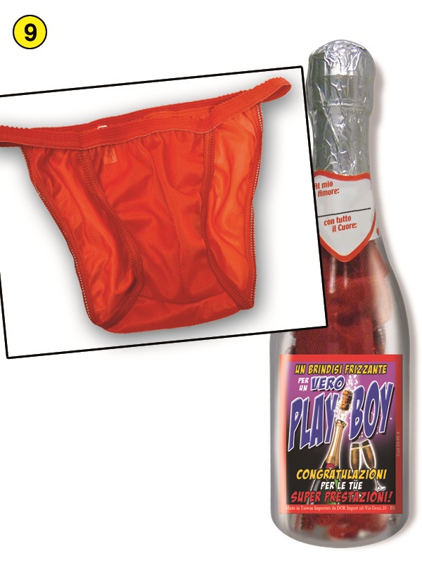 BOTTIGLIA MIGNON CON TANGA PLAYBOY