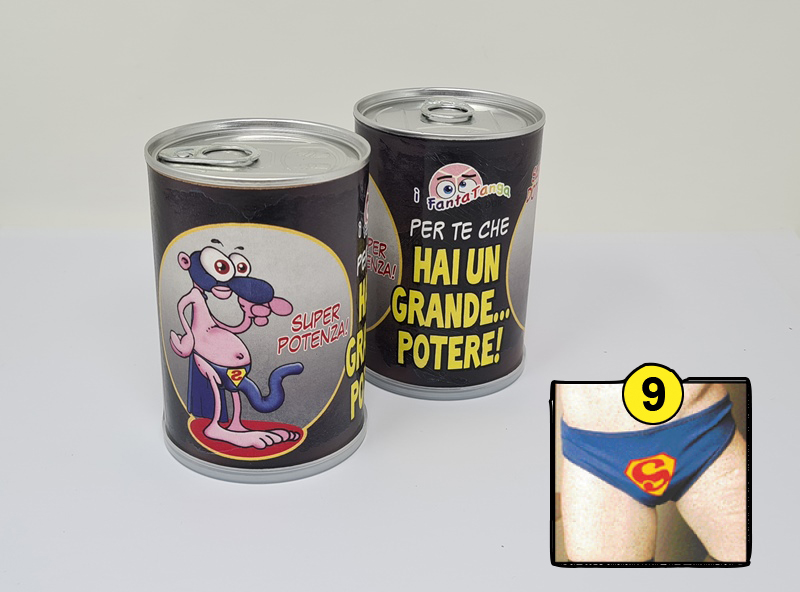 TANGA IN BARATTOLO LATTINA - SUPERMAN