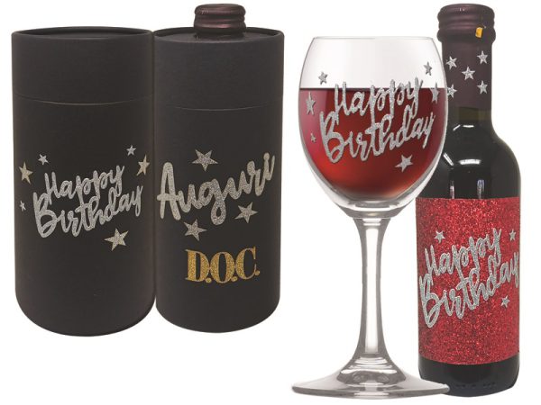 CALICE + VINO DOC 25 cl H.B. BRILL. SCATOLA DELUXE