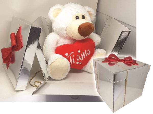 SKATUSH CON ORSO BIANCO ø 40 cm