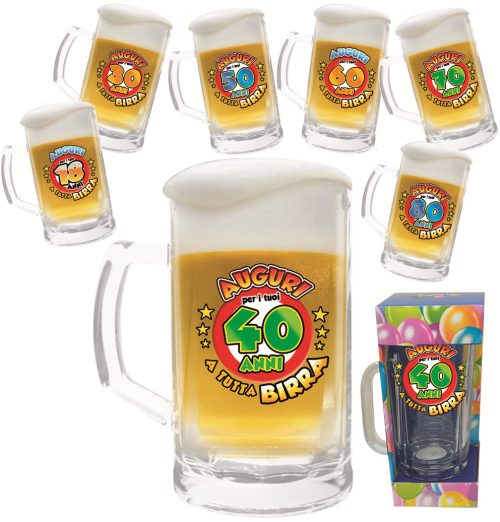 CARAFFA BIRRA COMPLEANNO - 2724