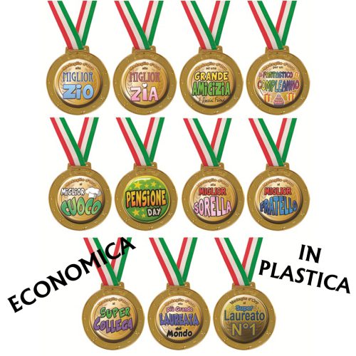 MEDAGLIA OLIMPICA ECONOMICA