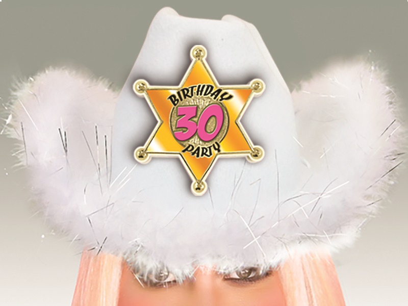 CAPPELLO COW-GIRL "30 ANNI"