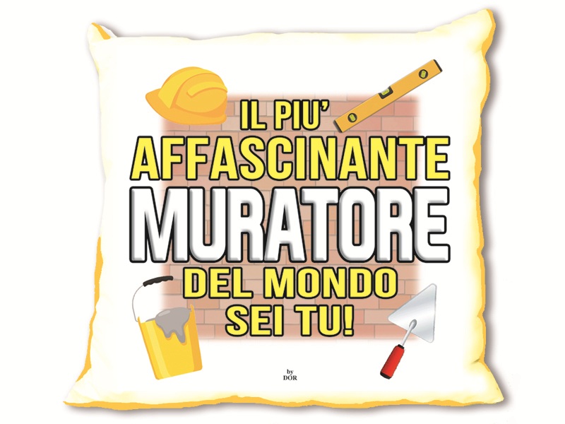 CUSCINO 40x40 MURATORE CON CERNIERA
