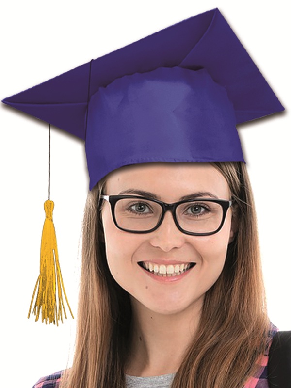 CAPPELLO LAUREA BLU. . . ORDINE MINIMO 3 PZ.