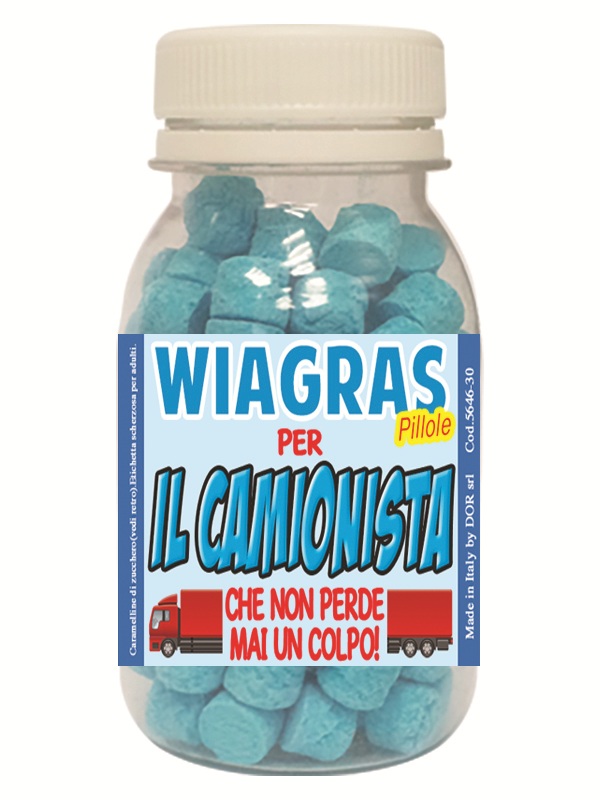 CARAMELLE "W" 80 GR. - CAMIONISTA