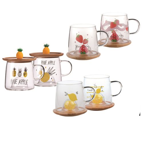 TAZZA FRUTTA IN VETRO