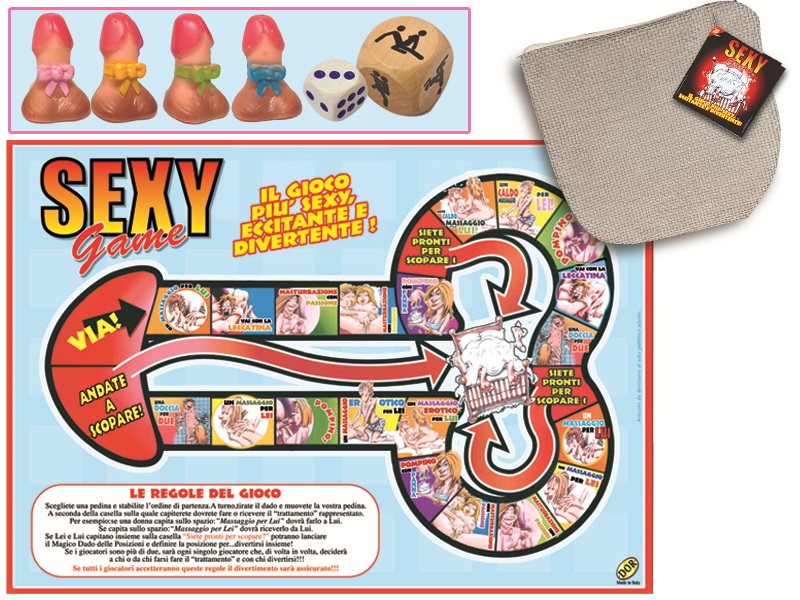 SEXY GAME CON CUSTODIA IN TESSUTO. . . ORDINE MINIMO 2 PZ.